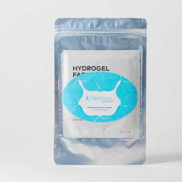 omnilux contour hydrogel face mask hyaluronic acid shop sydney australia at home skin care the clear skin clinic best